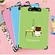 PVC Cartoon Printed Clip Board
